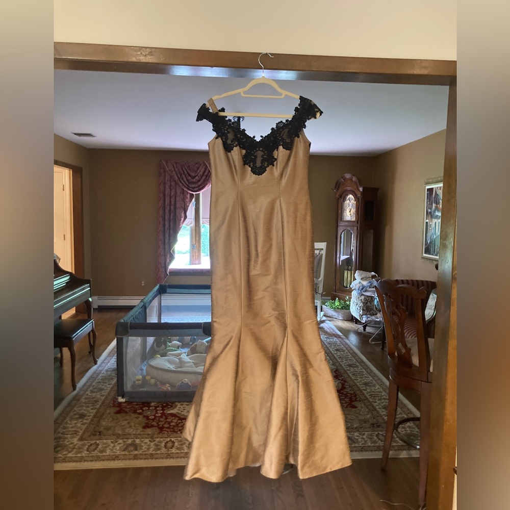 Tina DiMartina mother of the bride/ wedding guest gown